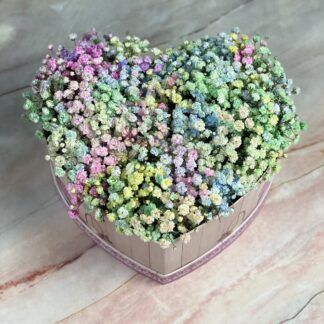 Сердце из гипсофилы